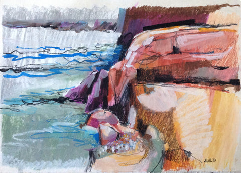 Lively Sea, Colourful Rocks